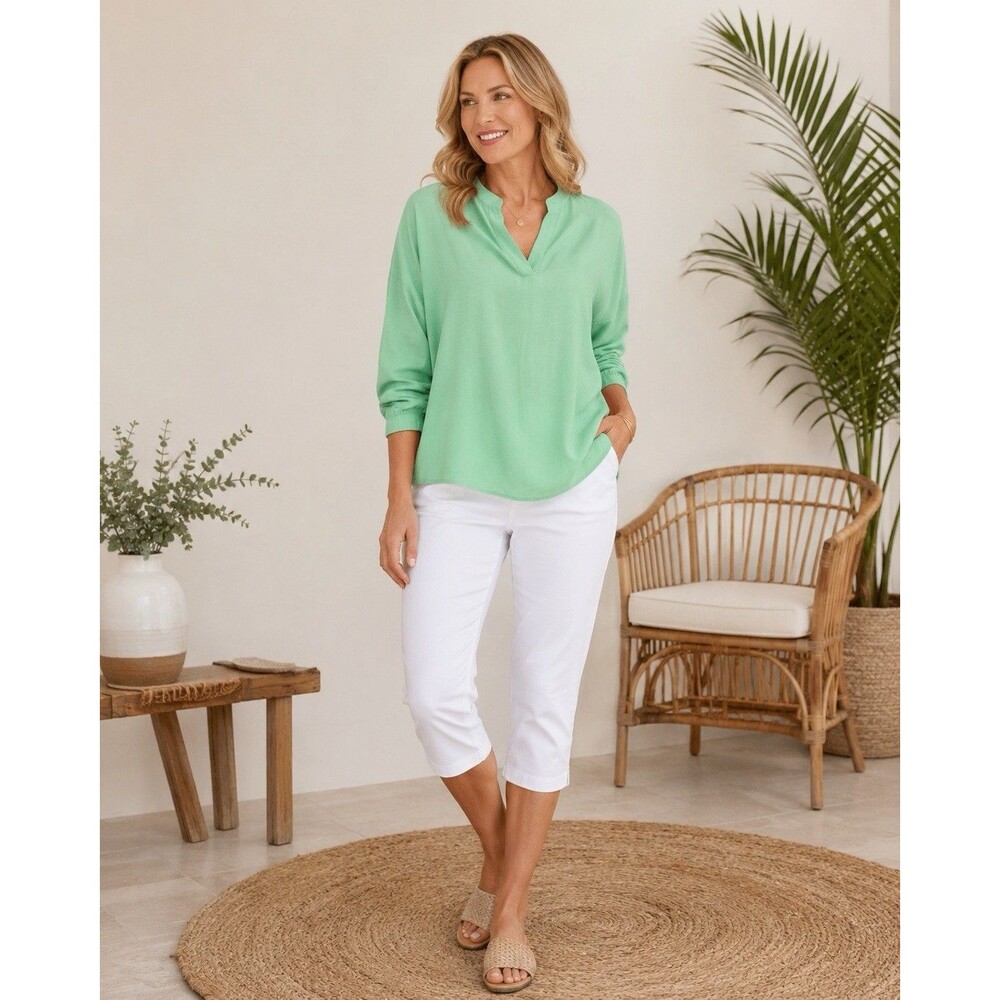 Mint Green‎ Cool Breeze Top 2XL Cruise Breathable Fresh